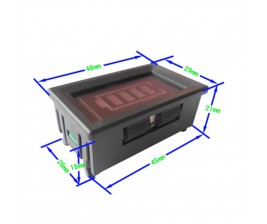  Module hiển thị mức pin 18650 (3 cell 12V) - Vỏ nhựa