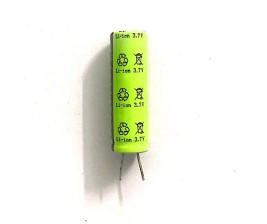 Pin tụ 3.7V 350mAh dòng xả 10C (Siêu tụ Oxit Mangan sạc nhanh, xả nhanh)